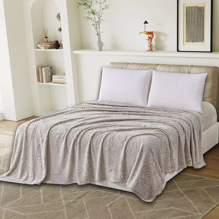 Patura Cocolino, model cu fluturi, 200 cm x 230 cm, 100% microfibra