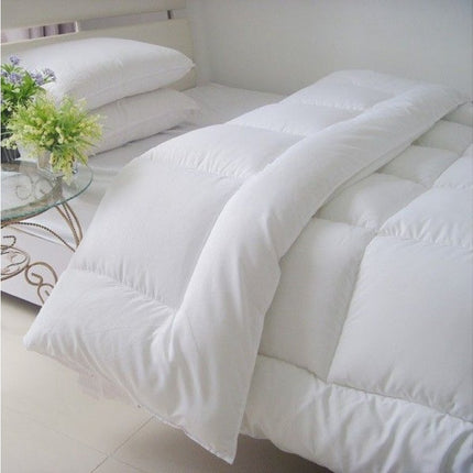 Pilotă matlasată ranforce 100% bumbac – de iarnă (140x210cm), 120gr / m2, antialergica, Alb