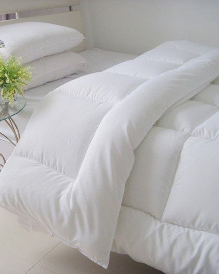 Pilotă matlasată ranforce 100% bumbac – de iarnă (140x210cm), 120gr / m2, antialergica, Alb
